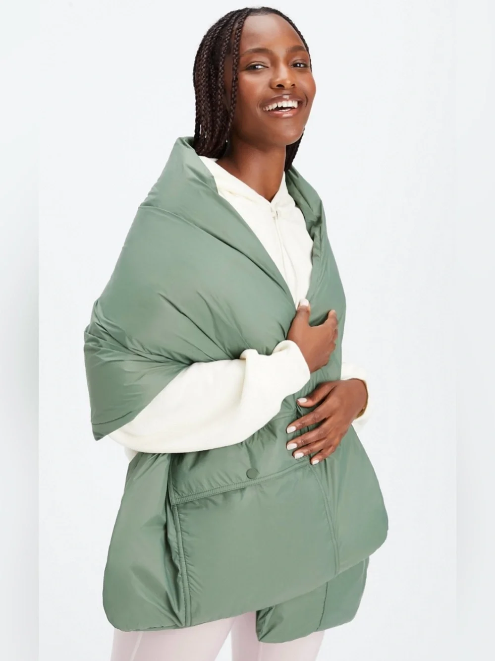 NWT Fabletics Puffer Scarf